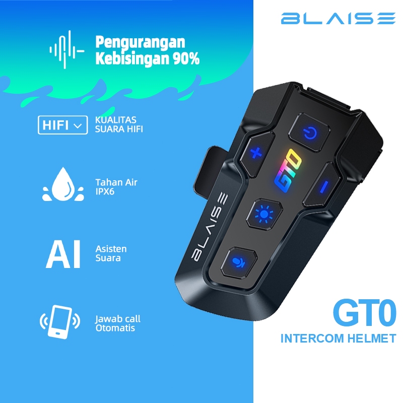Jual BLAISE GT0 Headset Helm Bluetooth Helm No Intercom Sepeda Motor ...