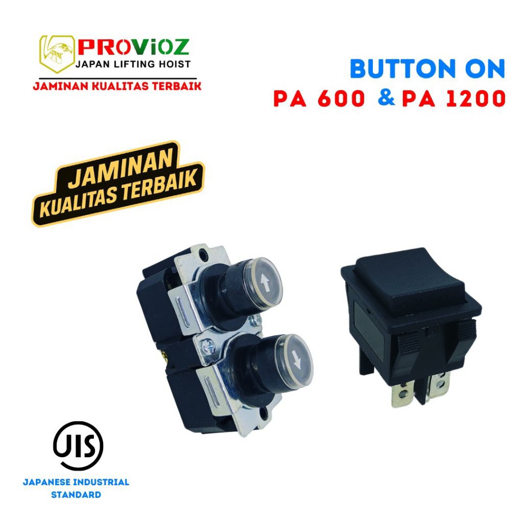 Jual SAKLAR Switch Up Down REMOTE Katrol Electric Hoist PROVIOZ Button ...