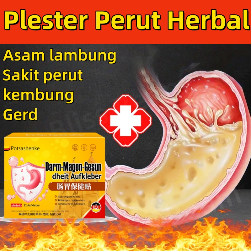 Jual Obat asam lambung obat perut kembung Plester Perut Herbal Atasi ...