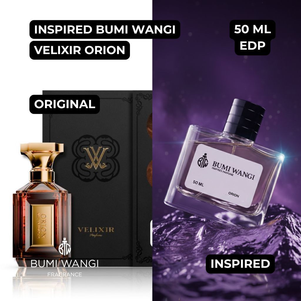 Jual Parfume DUPE - VELIXIR parfum ORION EAU DE FOR Eau de Parfum 30ml ...