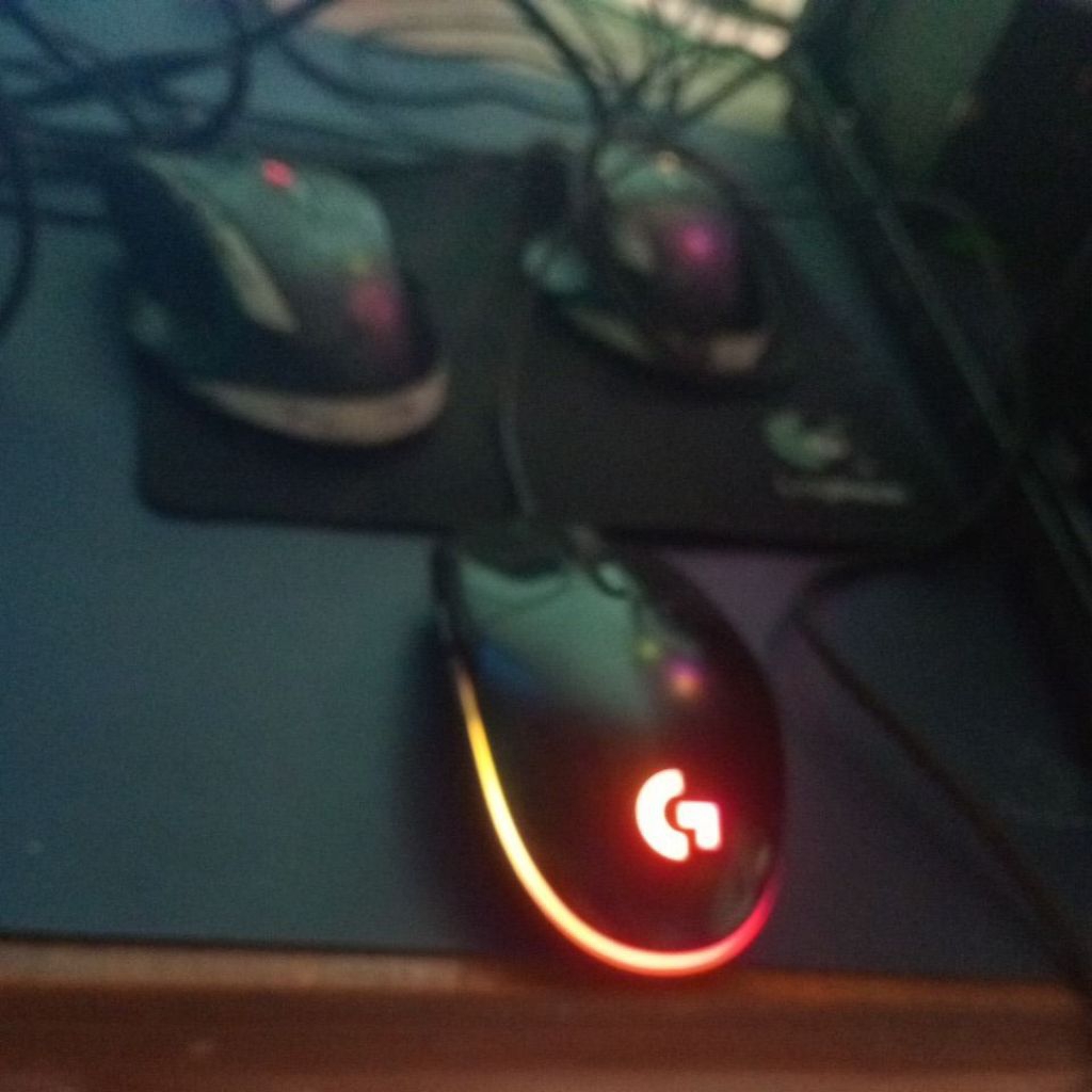 Jual Mouse Makro G103 Logitech RGB semua tombol normal tested | Shopee ...