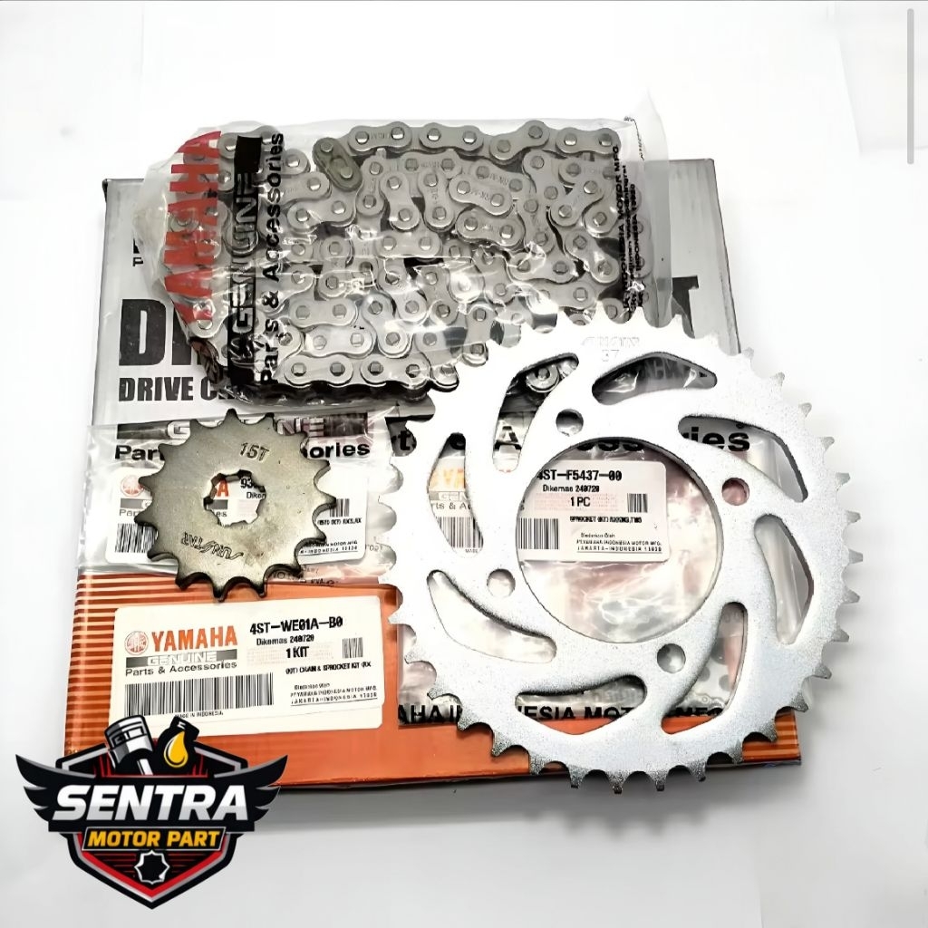 Jual Gear Set Gir Paket Yamaha RX King Old New 4ST Original Suku Cadang ...