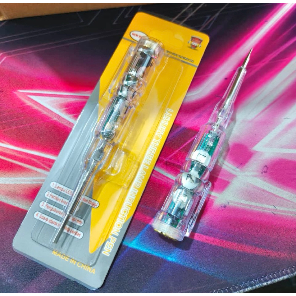Jual OBENG TESTPEN TEST PEN TESPEN TES PEN BUNYI ROCIA NON BOLAK BALIK ...