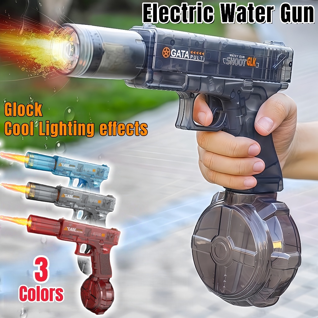 Jual Mainan Listrik Glock Mainan Pistol Air Listrik Untuk Anak-Anak ...