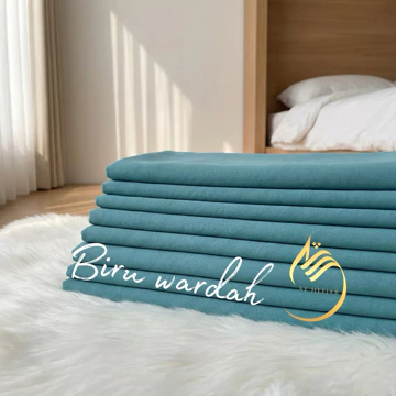 ANAEMMA Tudung Hafizah Set Cadar Basic Bahan Ceruty Premium Segiempat Instan Set Cadar Jilbab
