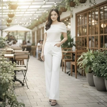 Celana Daily Kulot Jersey Premium Jumbo Wanita