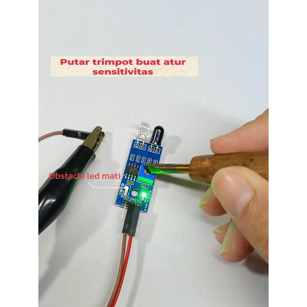 Jual Modul Sensor IR Infrared Obstacle Avoidance Sensor Module line ...