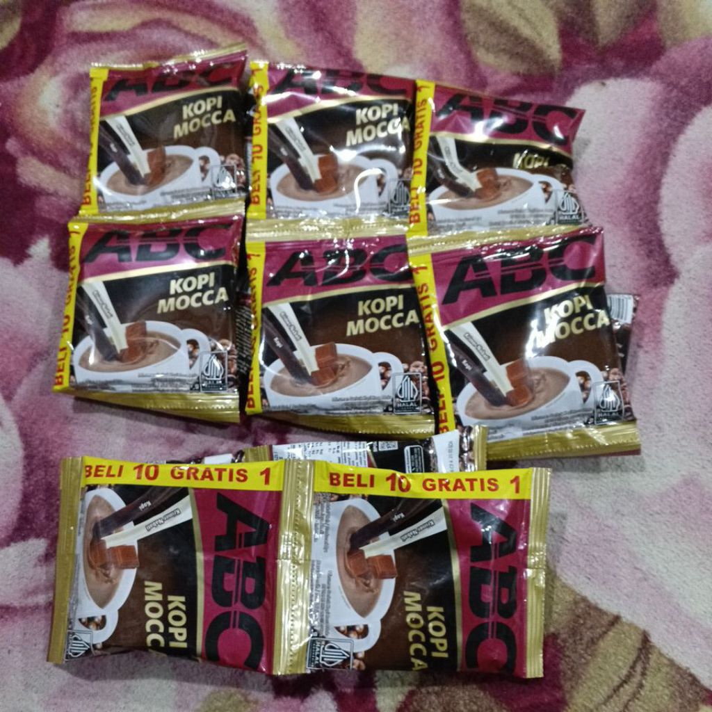 Jual kopi ABC kopi mocca 1 renceng isi 10 sachet | Shopee Indonesia