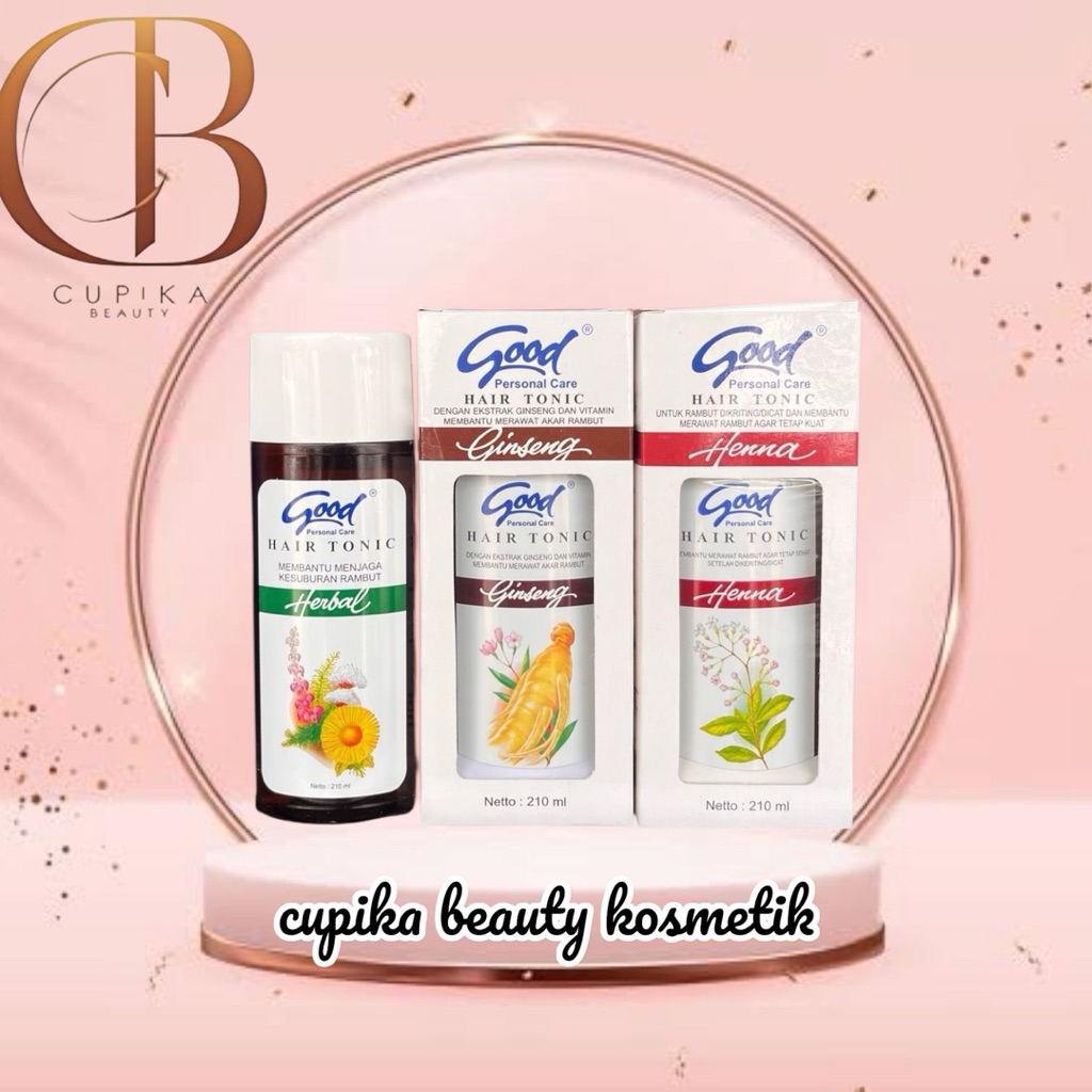 Jual ku,z] GOOD personal care hair tonic 210 ml dengan extract