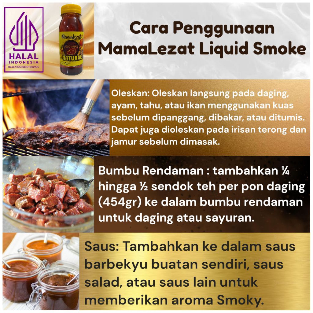 Jual Cairan Penambah Rasa Asap pada Makanan Smokey 1 kg Aroma Asap Wood ...