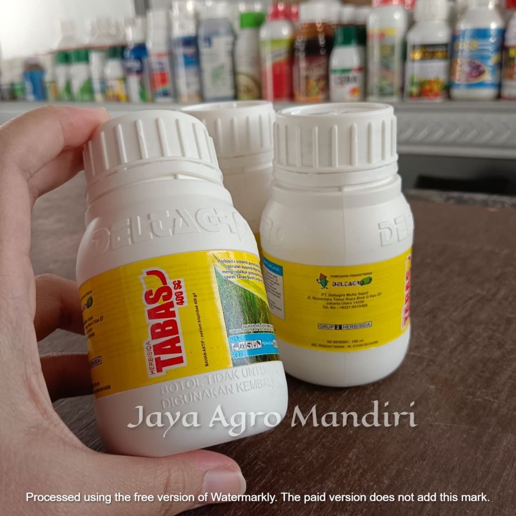 Jual TABAS 400SC Herbisida Selektif | Natrium Bispiribak 400 g/L untuk ...
