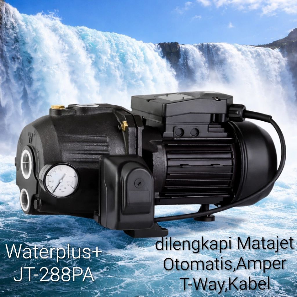 Jual Pompa Jetpam Waterplus JT288PA 250w 30M Garansi Motor Tembaga 3Thn ...