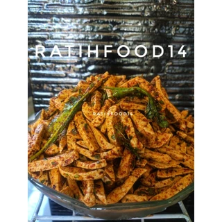 Basreng pedas daun jeruk 1kg / Basreng stik pedas asin gurih