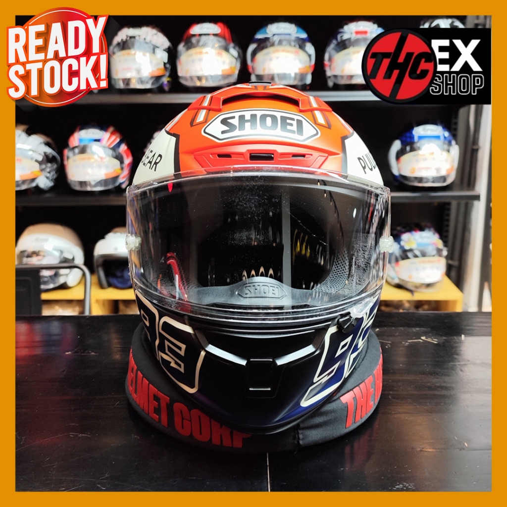 harga helm shoei x14 bekas Jual HELM SHOEI X14 MARQUEZ 5 SIZE L 2ND FULL FACE HELMET SECOND