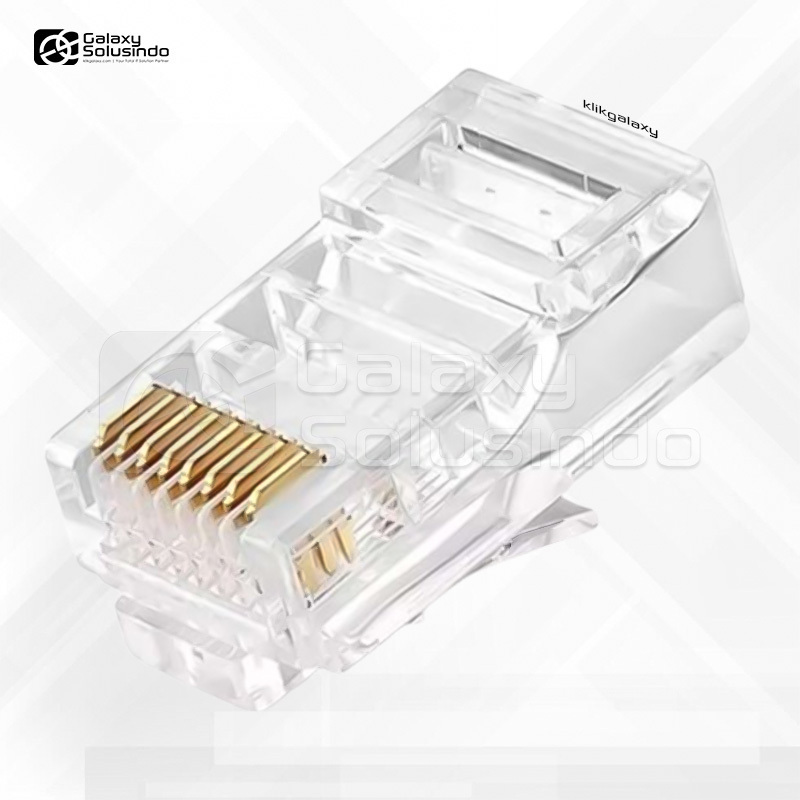 Jual SPECTRA RJ45 Connector CAT6 - 100pcs - GK | Shopee Indonesia