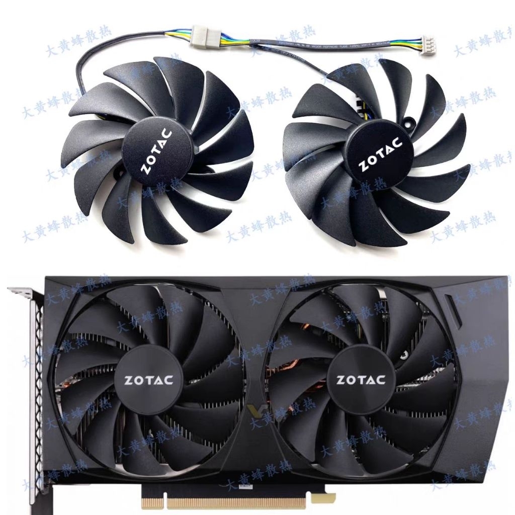 Jual Fan kipas vga Zotac Rtx 3060 3060 ti Twin Edge 88mm 4pin | Shopee ...