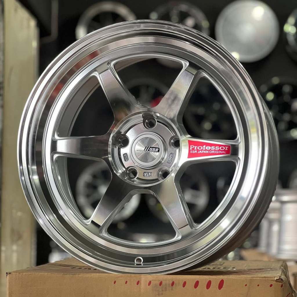 Jual velg racing r18 et 25 SSR PROFESSOR POLISH FLOW FORMING velg mobil ...