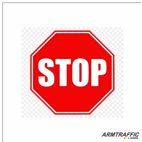 Jual RAMBU RAMBU / SIGN DILARANG STOP OKTAGON 60CM | Shopee Indonesia