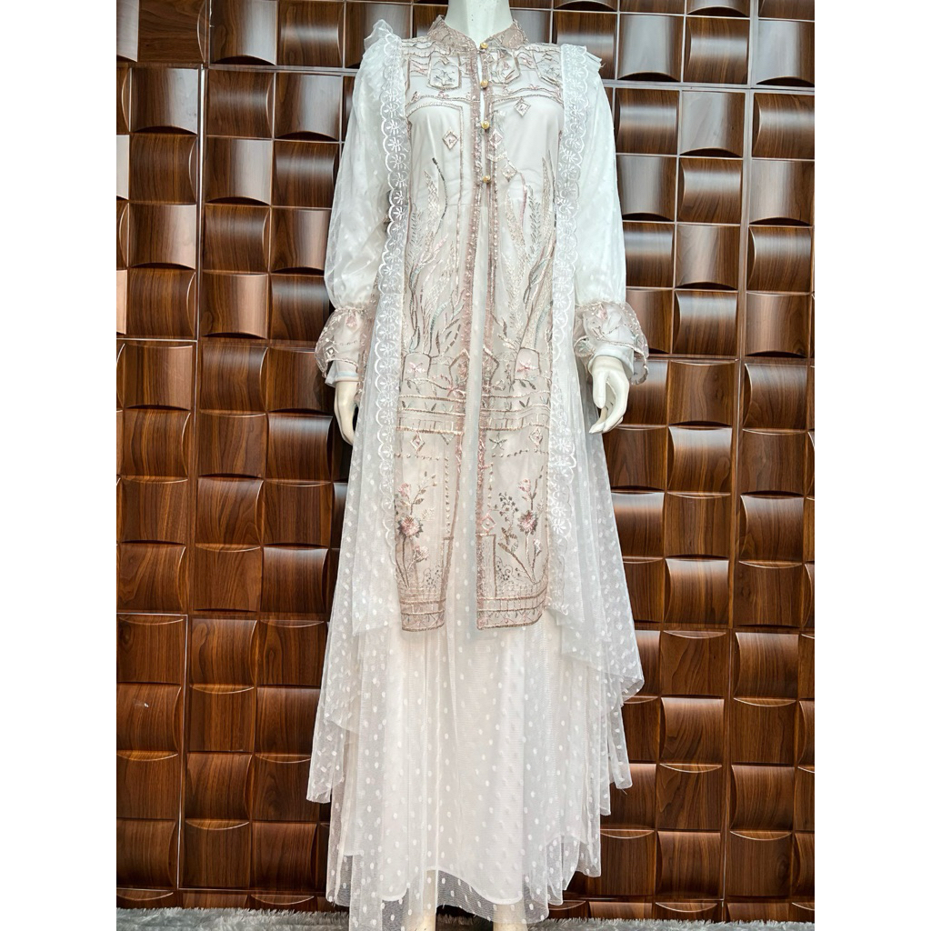 Jual GAMIS QAISHARA BUSUI PESTA KONDANGAN OUTER INNER | Shopee Indonesia