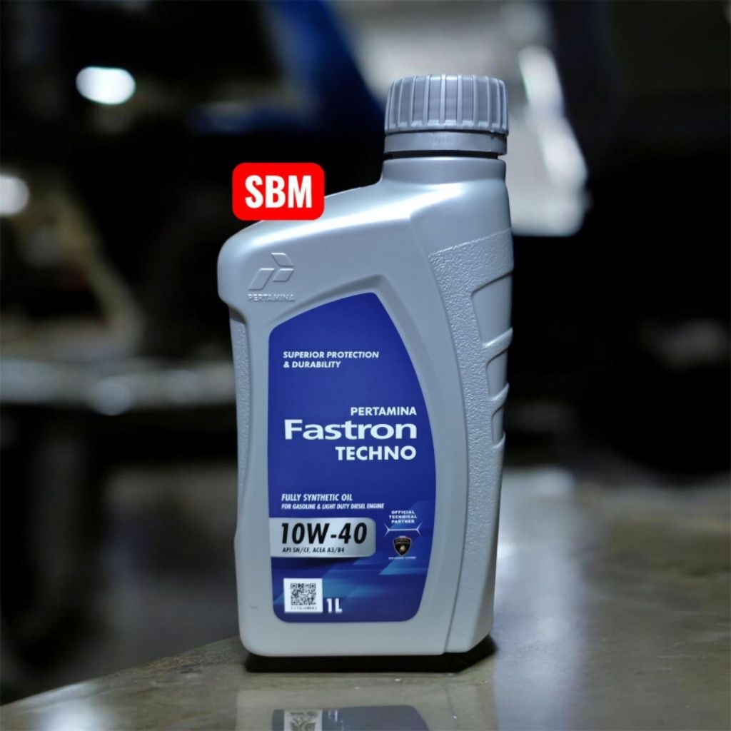 Jual Fastron Techno 1 Liter SAE 10W-40 API SN | Shopee Indonesia