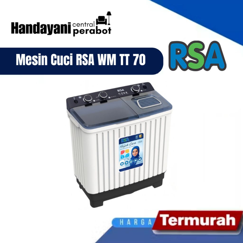 Jual Mesin Cuci RSA WM TT 70 | Shopee Indonesia