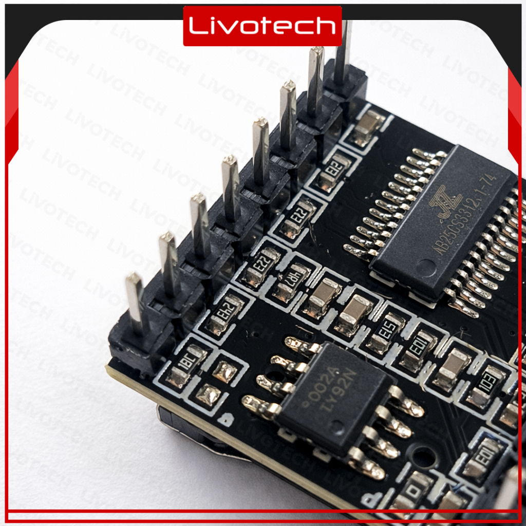 Jual LIVO Module MP3 Player DF MP3-TF-16P Player Mini Audio Voice Card ...