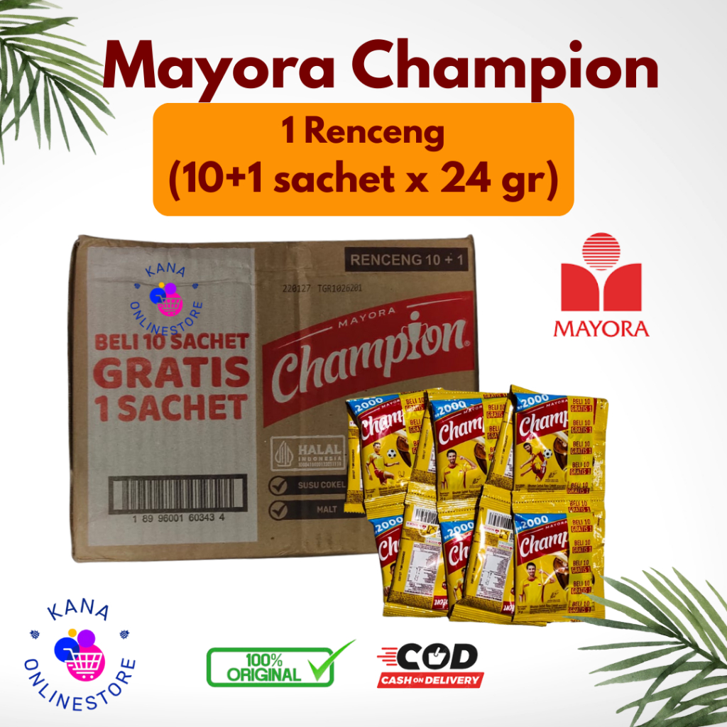 Jual MAYORA CHAMPION ISI (10+1) PCS /RENCENG | Shopee Indonesia