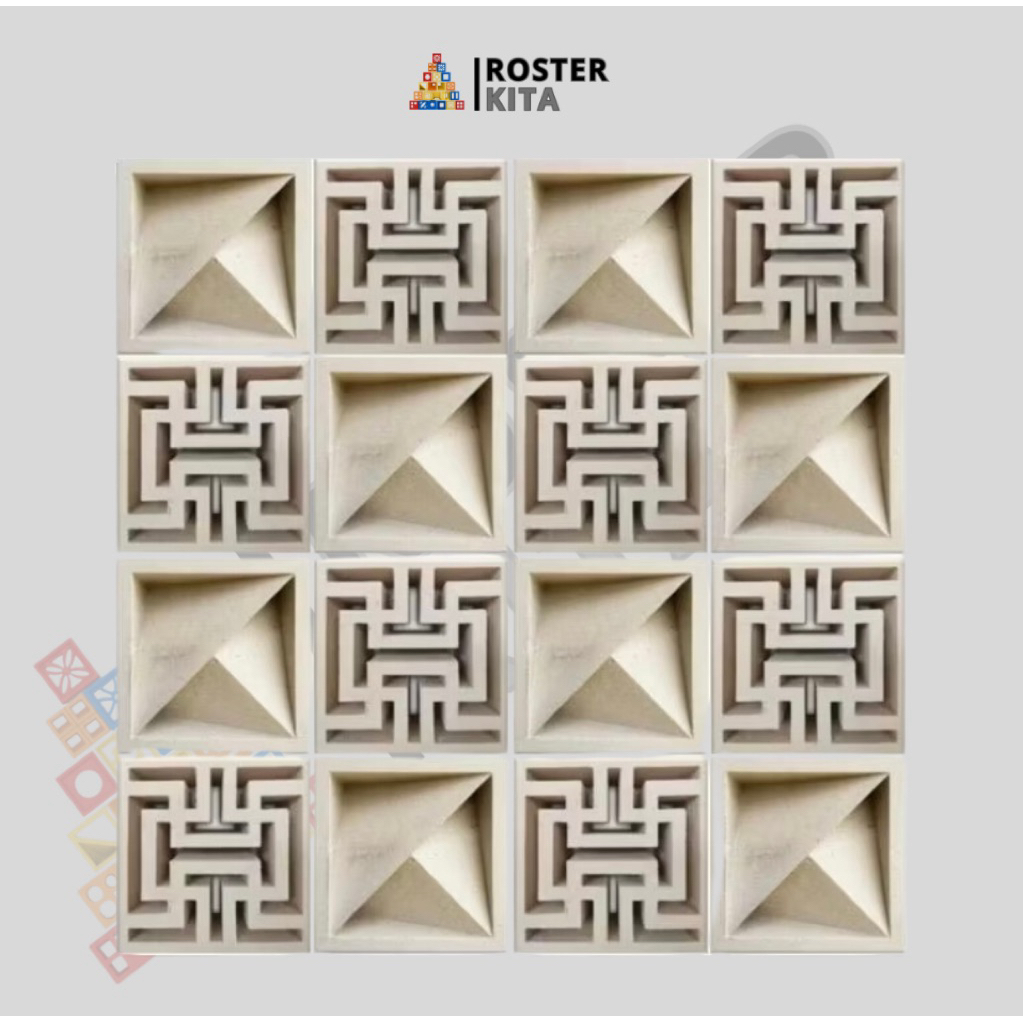 Jual Roster beton,roster minimalis,Roster putih,roster abu,bata Roster ...