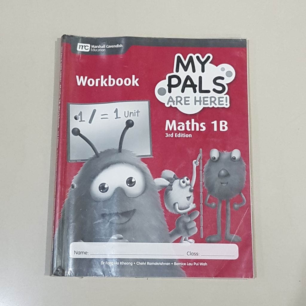 Jual Buku My Pals are Here Workbook Math 1B SD Primary 3rd Edition ASL ...