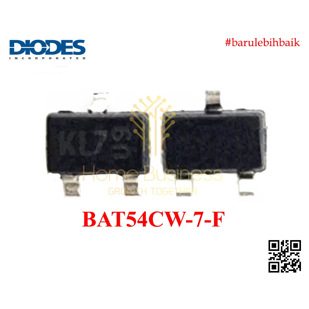 Jual BAT54CW-7-F BAT54CW7F BAT54CW BAT54 CW BAT 54CW BAT 54 CW Dioda ...