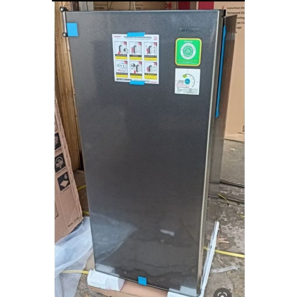 Jual SHARP FJ-M186A-HS STANDING FREEZER - 6 RAK | Shopee Indonesia