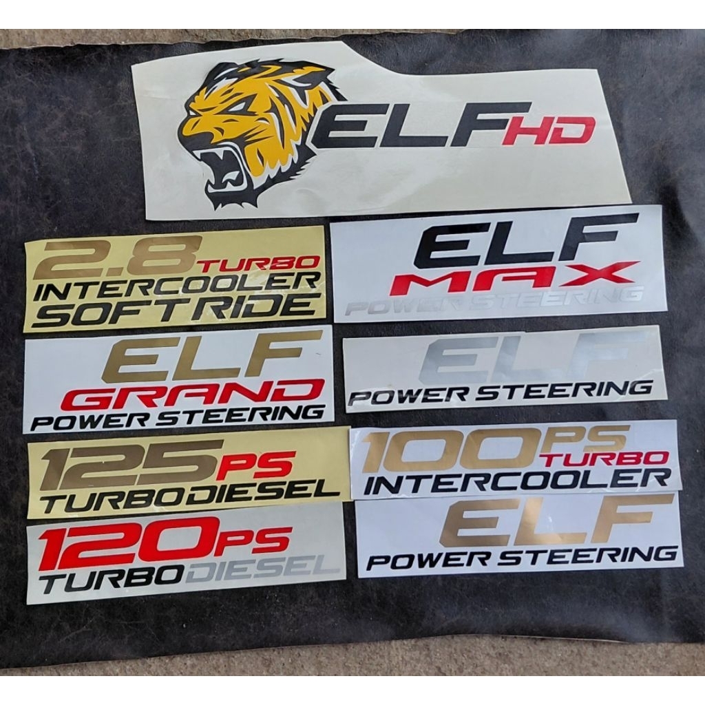 Jual stiker isuzu elf/stiker elf macan/stiker elf set/stiker isuzu elf ...