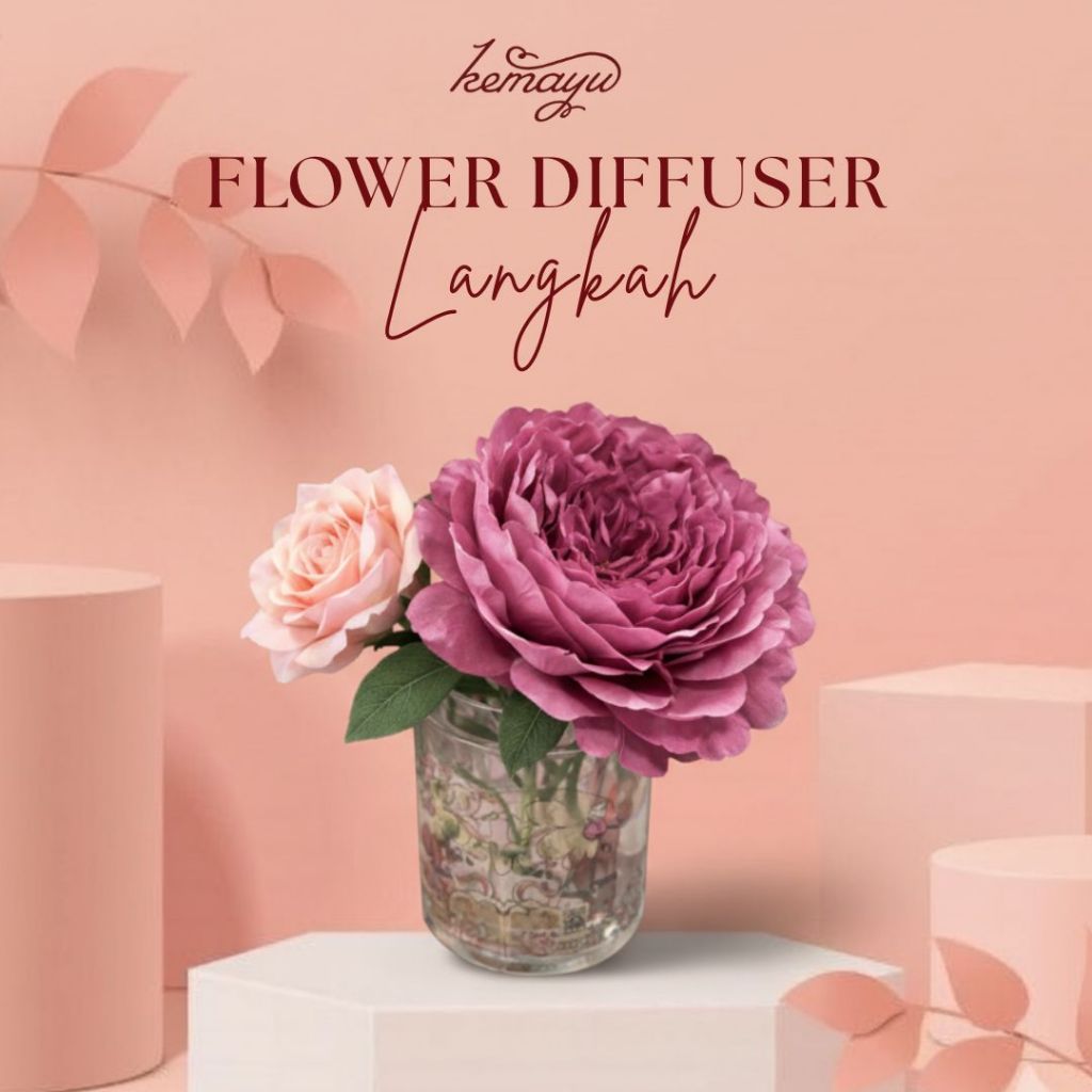 Jual Kemayu & Co - Langkah Flower Diffuser | Pengharum Ruangan ...