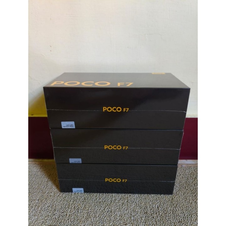 POCO F7 5G 12GB/512GB Brand New in Box Garansi Resmi