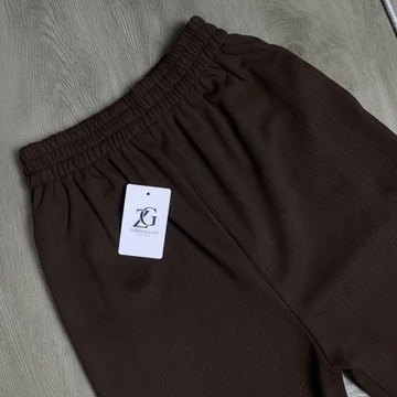 Celana Kulot Wanita Bahan Knit Premium Full Karet Pinggang