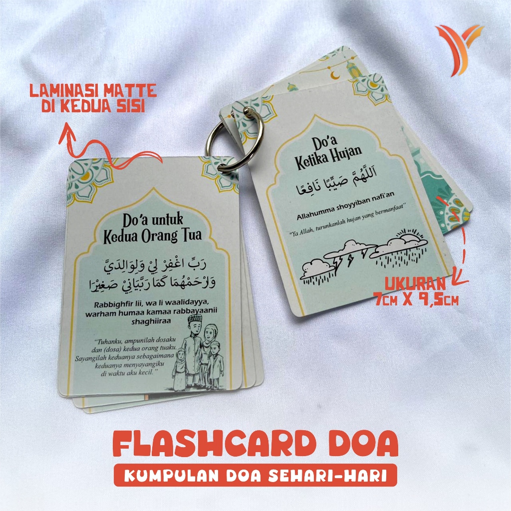 Jual Yumie - Flashcard Doa Sehari-Hari Anak Kumpulan doa | Shopee Indonesia