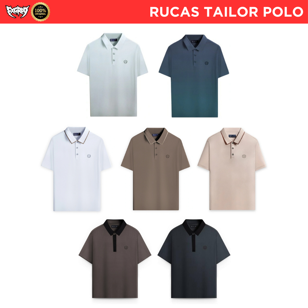 Jual (100% original) Rucas Tailor Polo Shirt Edition - Short Gradation ...