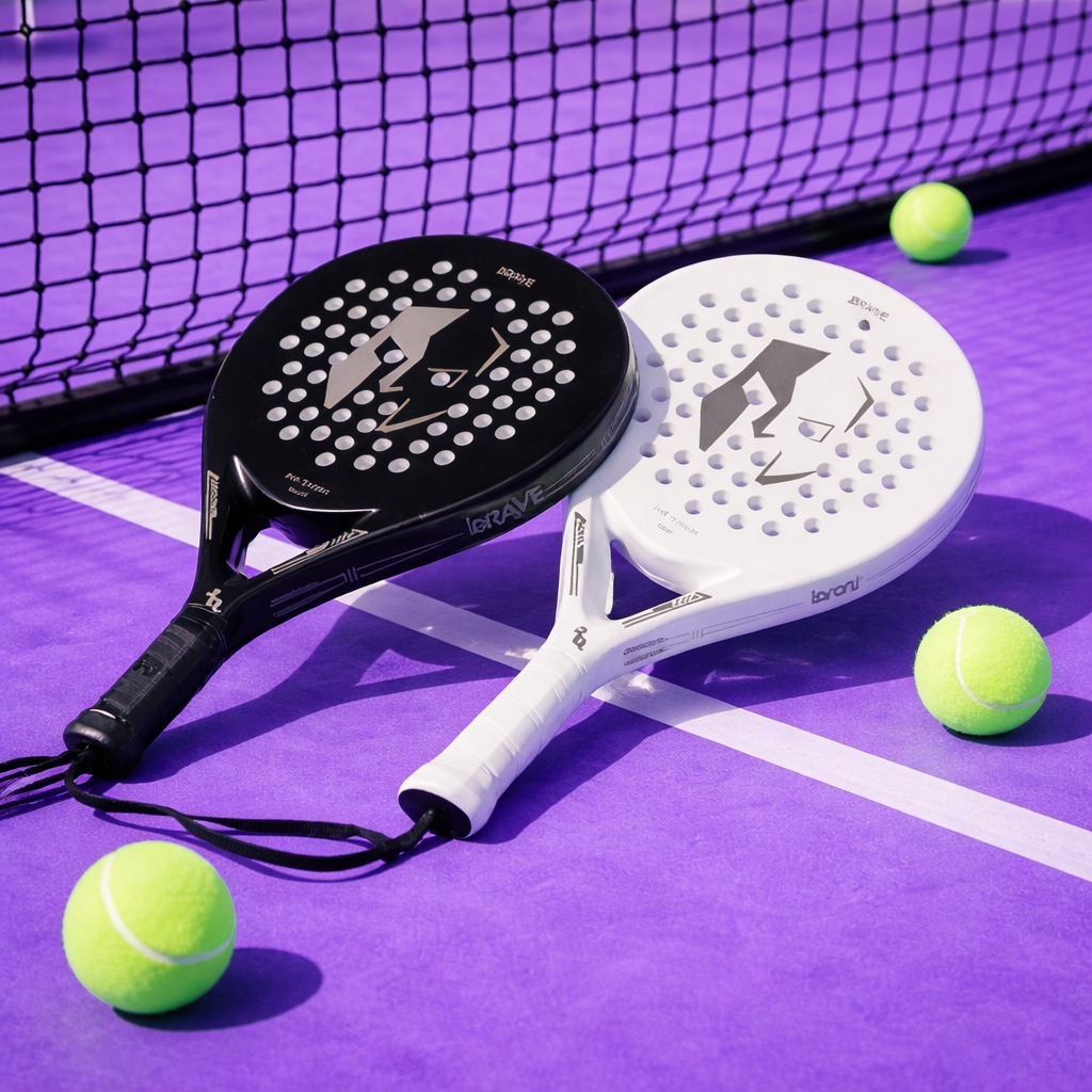 Jual Raket Padel Ianoni Hybrid Racket Pemula Beginner Newbie Carbon ...