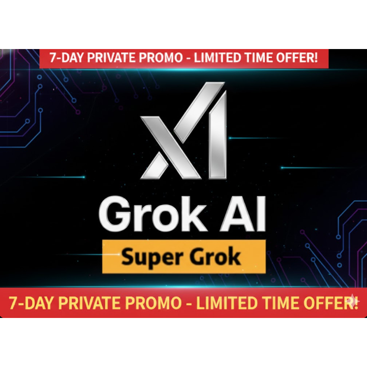 Jual Promo 7 HARI GROK 4 NEW VERSION SUPERGrok 4 Premium Subscription ...