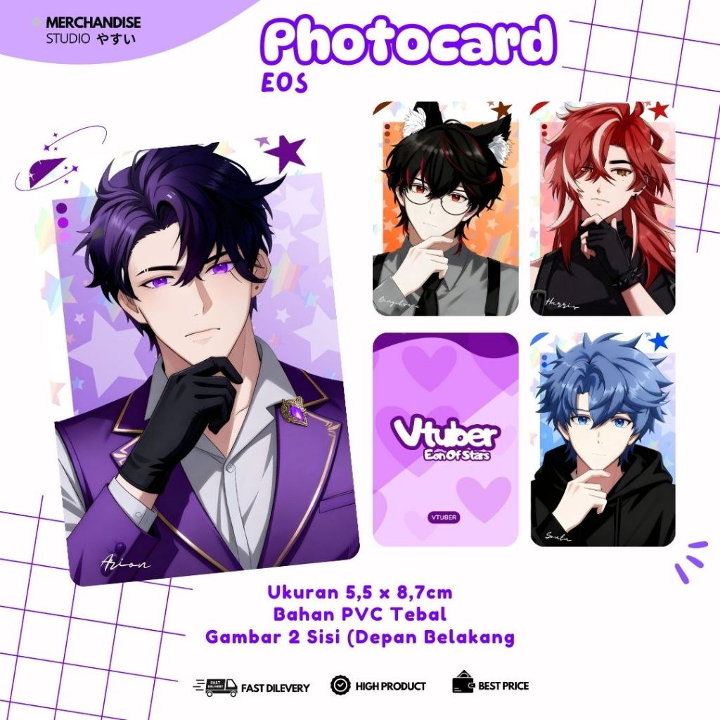 Jual OTS1 - [ PCH ] EOS SOL.4CE PHOTOCARD PREMIUM UNOFFICIAL HOLOGRAM ...