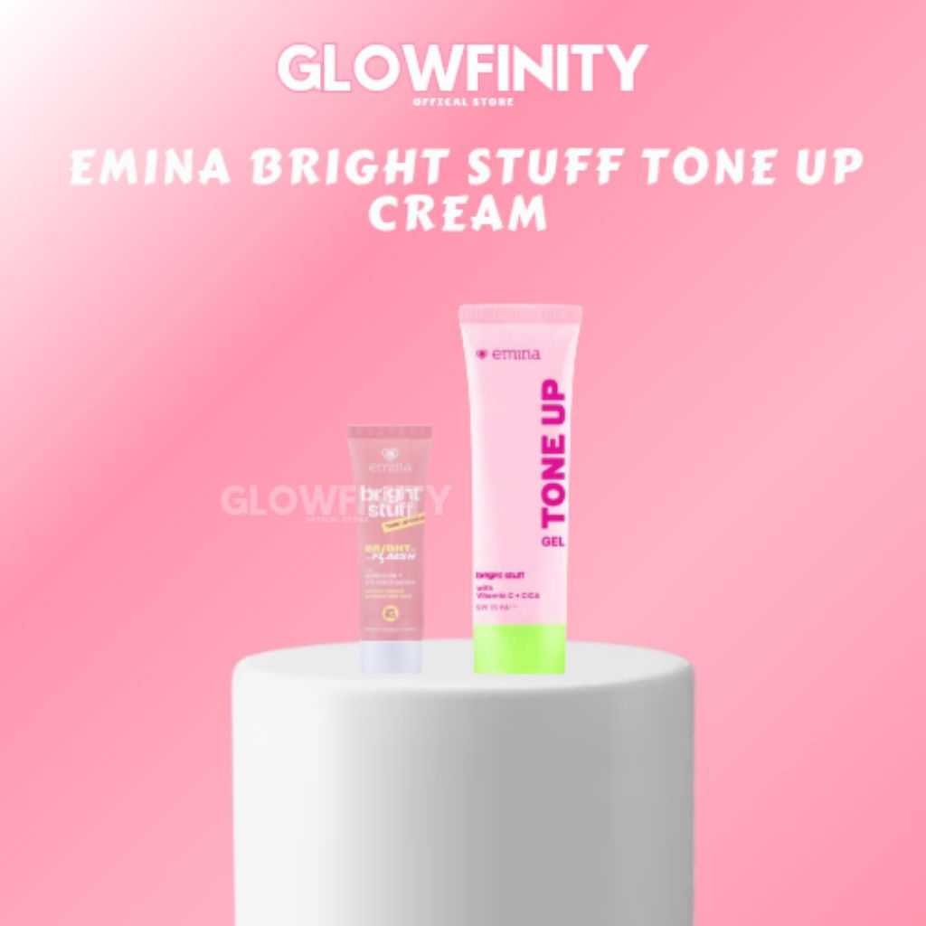 Jual GLOWFINITY | EMINA BRIGHT STUFF TONE UP CREAM | Shopee Indonesia