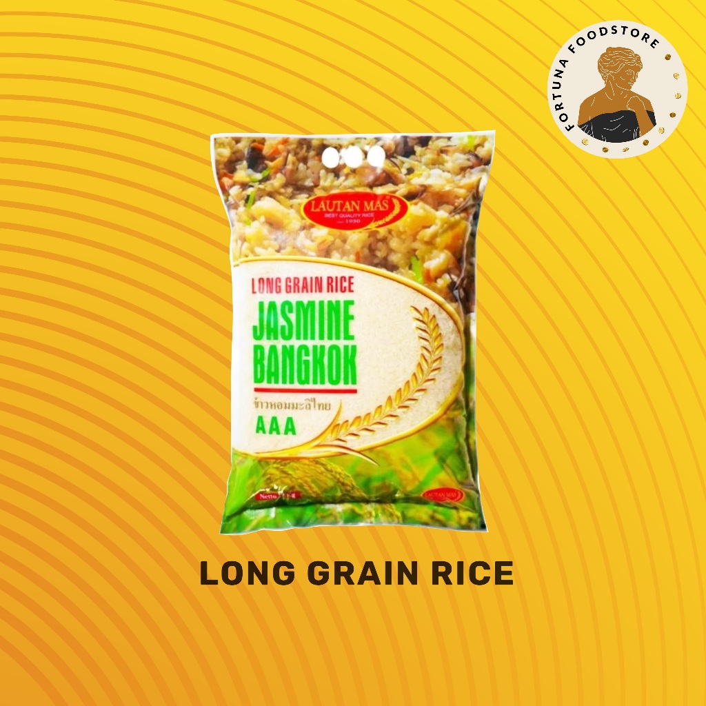 Jual Jasmine Bangkok Long Grain Rice Beras Thailand Premium 5kg ...