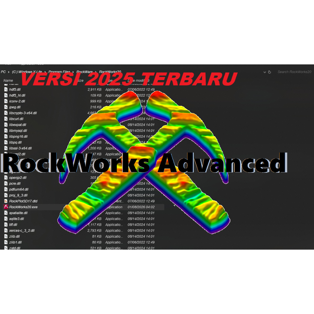 Jual Software RockWare RockWorks 2025 dan v17 ANTI TRIAL | Shopee Indonesia