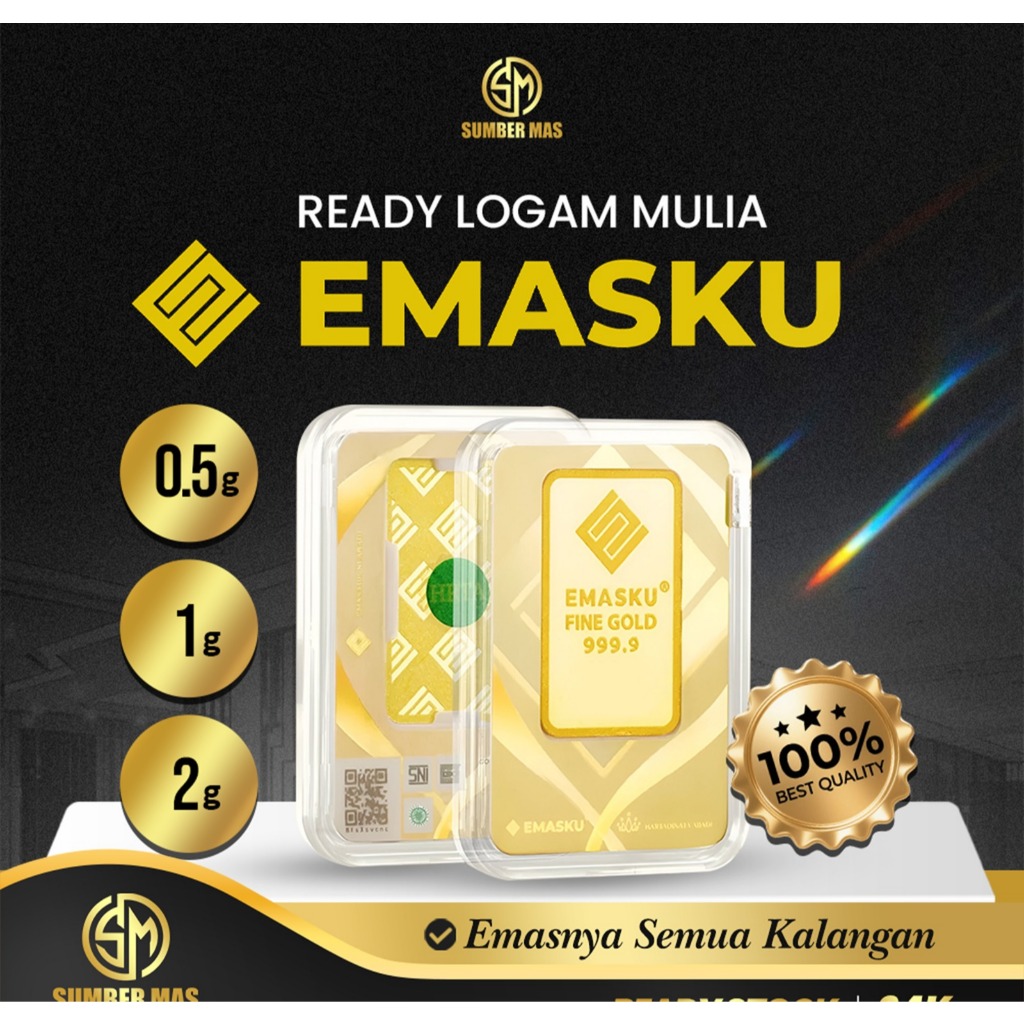 Jual Emasku Hartadinatta 0,5 - 2 Gr -SUMBER MAS | Shopee Indonesia