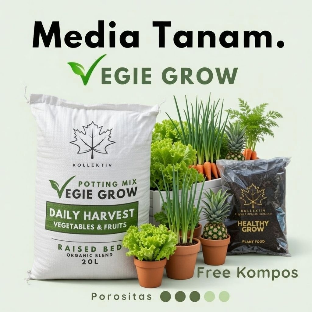 Media Tanam Vegie Grow -  Sayur
