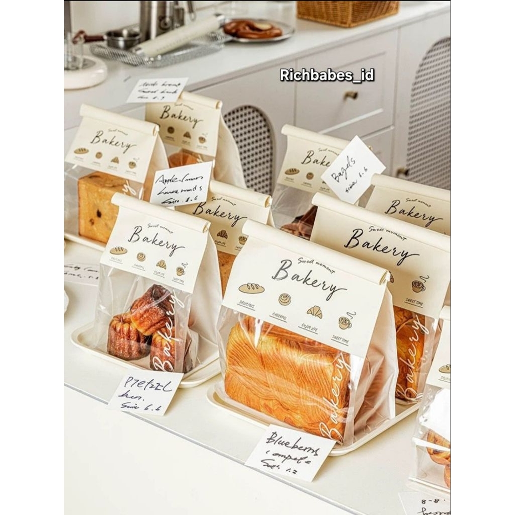 Jual Kantong Roti Salt Bread Packaging Canele Kemasan Roti Tawar Kawat ...
