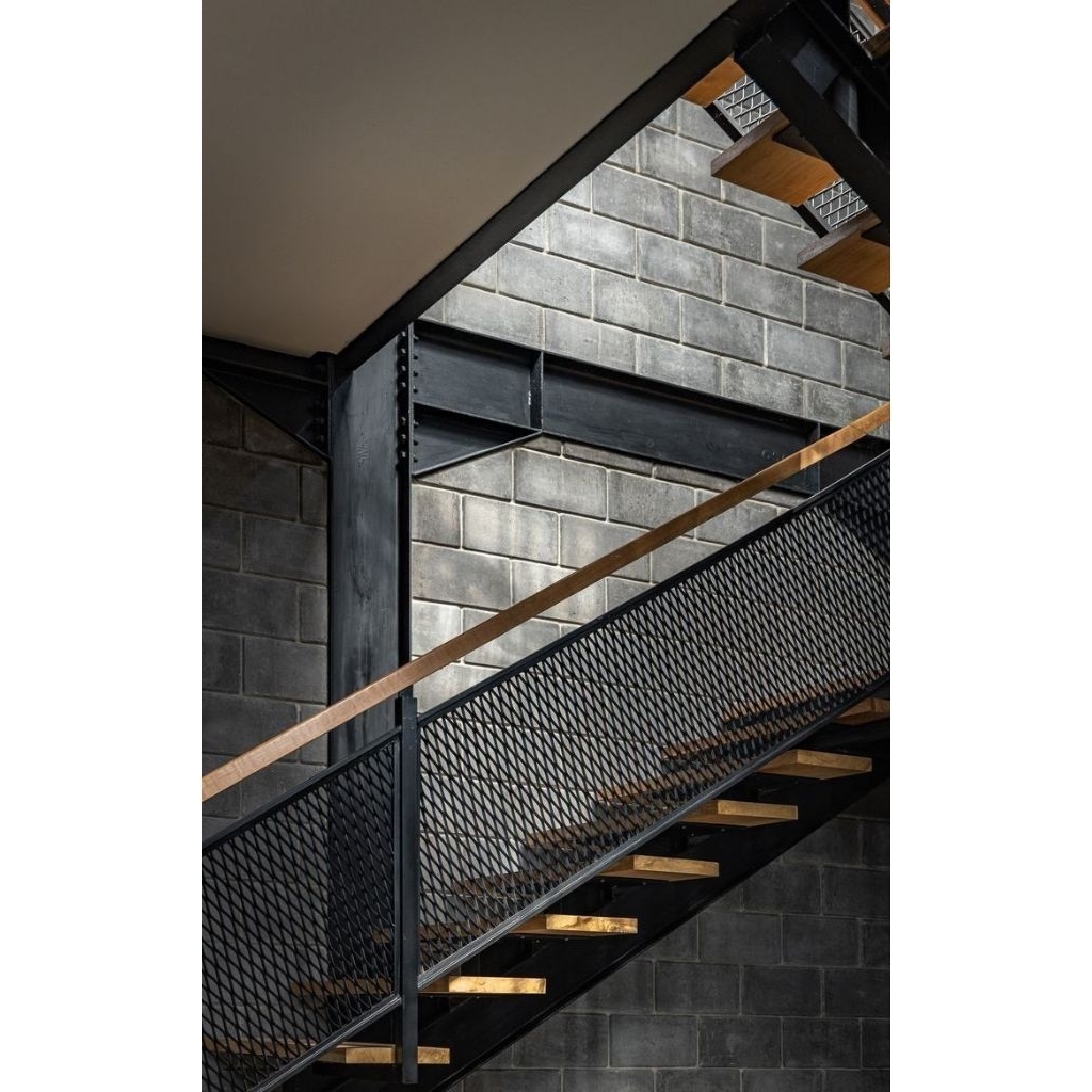 Jual RAILING TANGGA MINIMALIS INDUSTRIAL Model Hollow + Expanded | Kuat ...