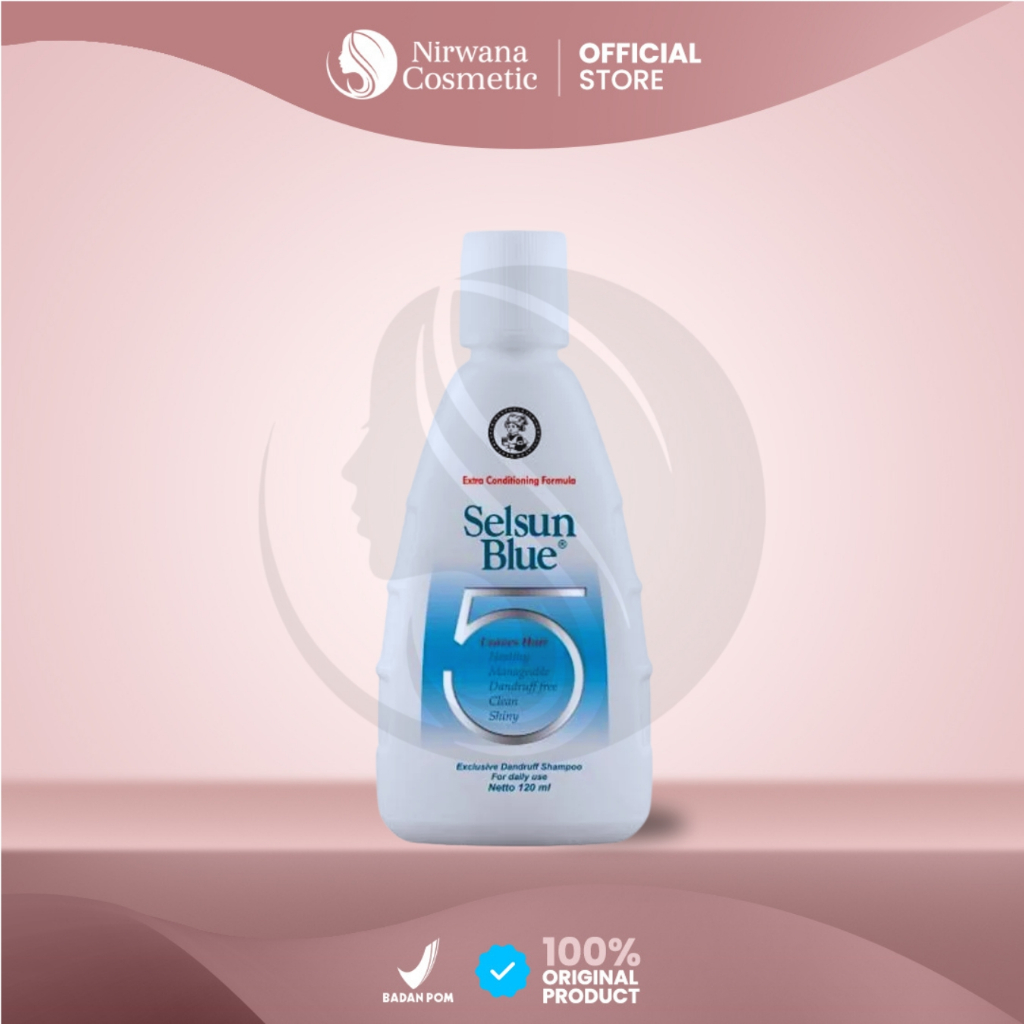 Nirwana - Selsun Shampoo Blue 5 120 ml