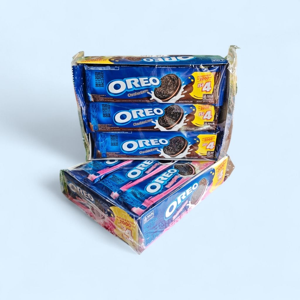 Jual Oreo Biscuit Sandwich Netto 12Pcs x 27Gram | Shopee Indonesia