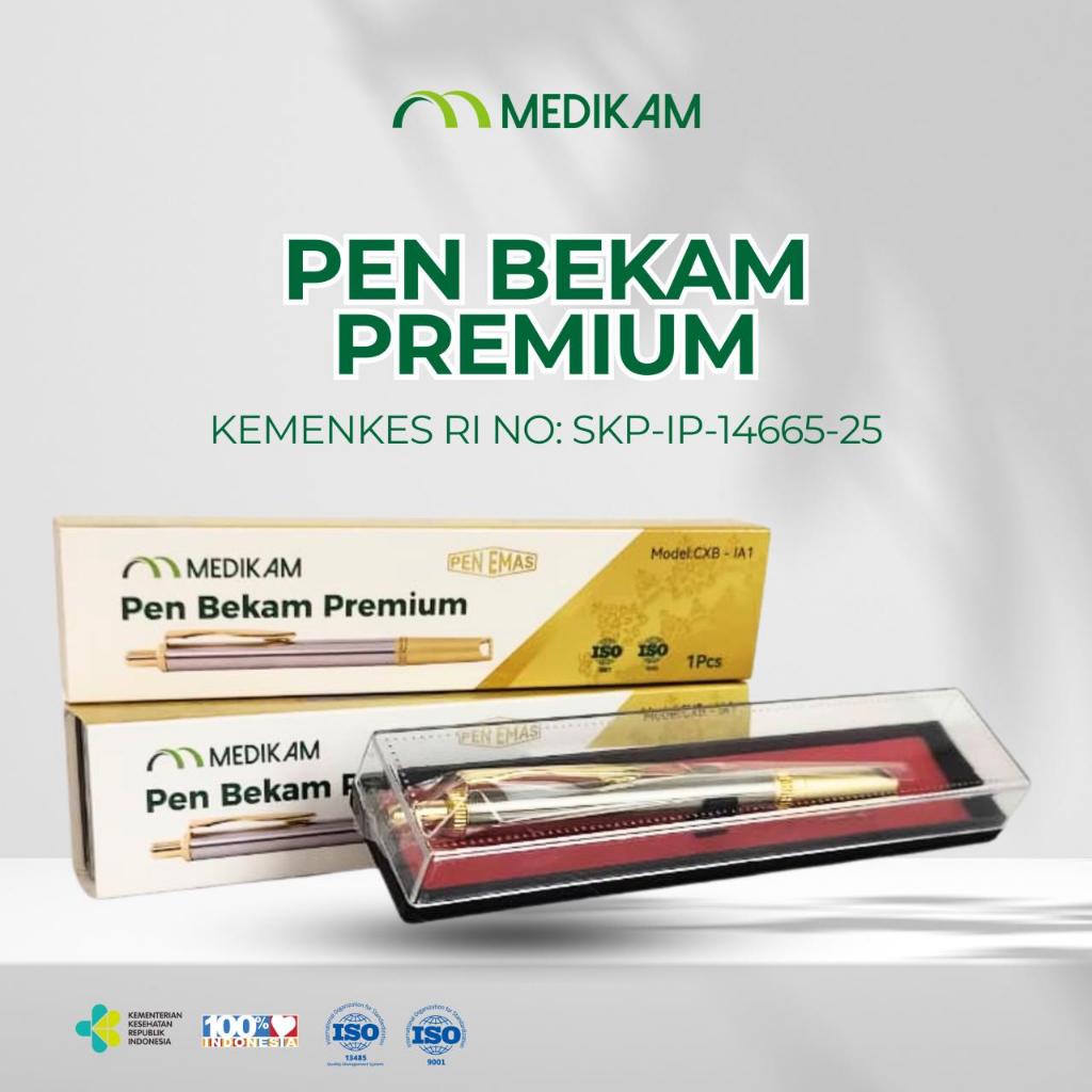 Medikam Hijamah Paket Pena Bekam Lancets Jarum Stainless Steel - foto 1